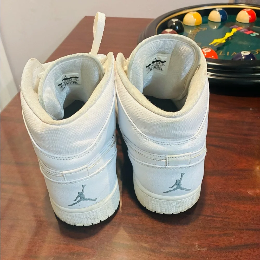 Jordan White High-Top Sneakers - Picture 2 of 7